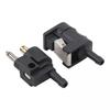 Fuel Line Connector Parts 3.3x2.1cm Black Fittings