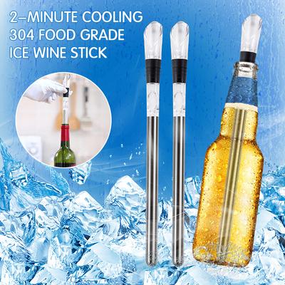 Wine Bottle Chills Stick Portable Non Drip Pourer For Wine Lovers