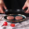 Easy To Clean Manual Hamburger Meat Press Non Stick Detachable Patty Maker Double Hole Patty Press Mold Beef
