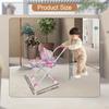 Doll Kids Play Toy Coordination Folding Educational Pram Push Cart for Party Holiday