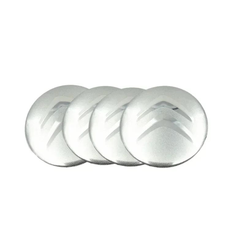 

65mm Car Wheel Center Hub Caps Sticker for Citroen C1 C4 C3 C5 C8 DS3 DS5 DS4 Berlingo Picasso Xsara Auto Exterior Accessories