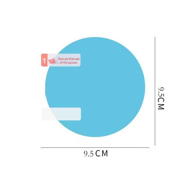 

2 шт. Дзеркало заднього виду для автомобіля. Дощозахисні плівки. Наклейки. Автомобільний дощ. Безпека водіння. Проти туману. Водонепроникна захисна плівка. Аксесуари. 95MM