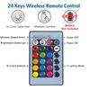 LED Wooden Round Lighted Base Adjustable Colors Changing Display Stand LED chip for Home Illuminate 3D Crystal Glass Resin Art