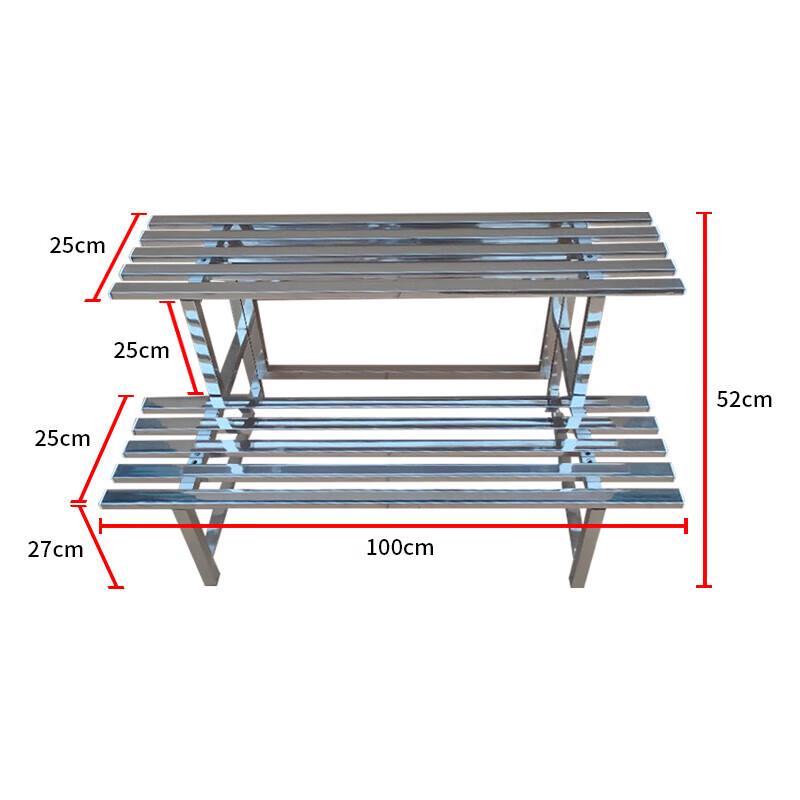 Hualong Shield 3-Tier Ladder Metal Flower Stand