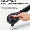 Professional Torque Wrench Tool 1/4" 3/8" 1/2" Drive Antislip Handle For DIY Projects And Bike Maintenance