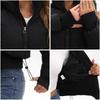BITCED Spring/Autumn Lightweight Flight Jacket Women's Casual Long-Sleeved Coat Loose-Fit Stand Collar Baseball Jacket
