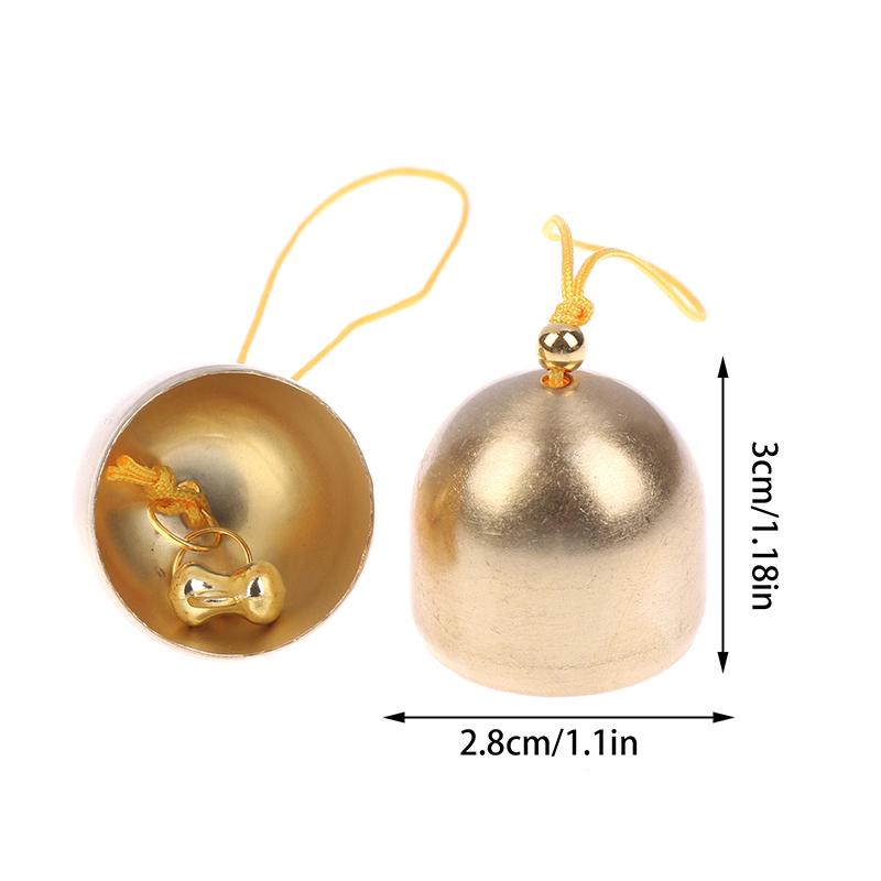 1Pc Pendant Metal Bell Alloy/Pure Copper Vintage Wind Chime Ornament Anti-Theft Diy Craft Door Bell Home Decoration