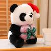 With Scarf Animal Bear Plush Doll Animal Panda Animal Stuffed Toy  Home Desk Decor