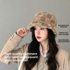  Winter Lamb Fleece Fisherman Hat Warm, Fashionable Breathable Dome Style