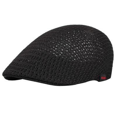 [Withmoons] Sommer-Netz-Jagdkappe - In verschiedenen Farben erhältlich AM31168 (Schwarz)