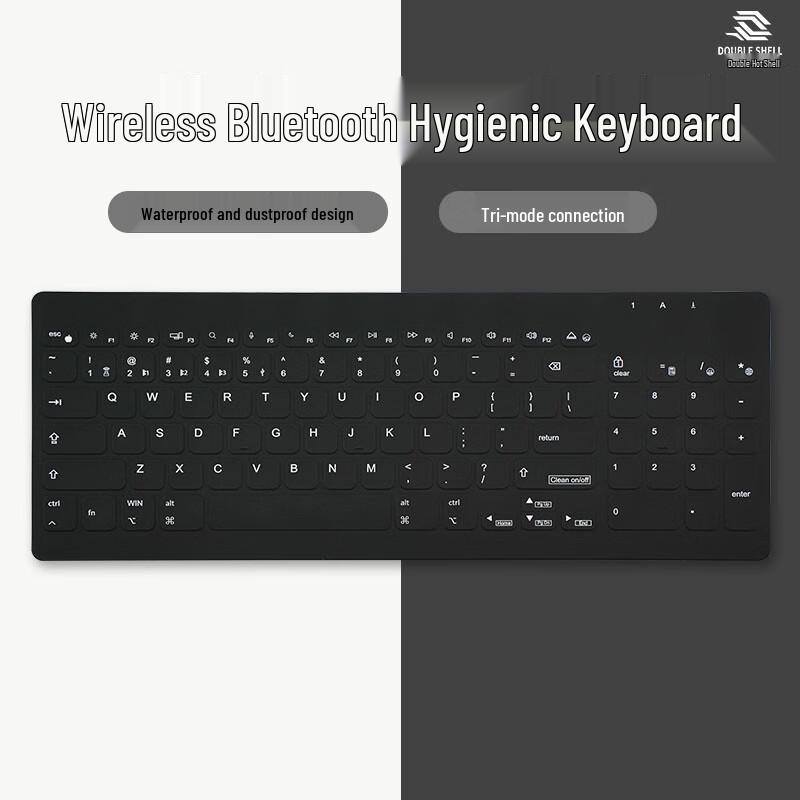 Double Shell C96 Tri-Mode Silent Waterproof Keyboard