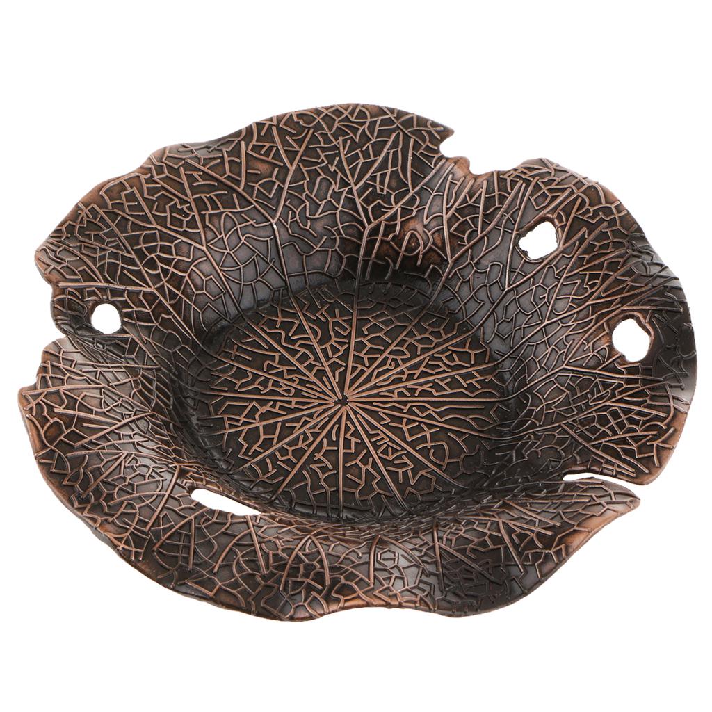 4765 Color:red Buy Lotus Leaf~Alloy Teacup Coaster Coffee Cup Mat for Kung Fu Tea ...