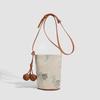 Casual Niche and Versatile Single-shoulder Crossbody Bag Commuting Bucket Bag and Versatile Phone Bag