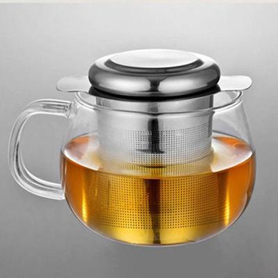 Teapot Infuser Coffee Fine Mesh Stainless Steel Infuser Filters Tea Strainer Leaf Spice Filter