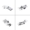 Sewing Machine Presser Foot Adjustable Bias Binder Foot Binding Sewing Foot for Low Shank Snap-on Feet Sewing Machines