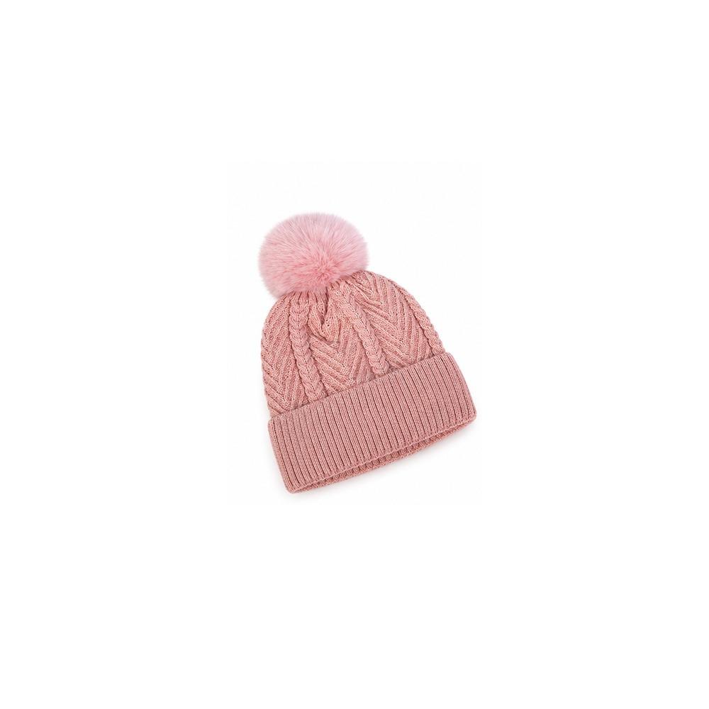Thickened Knitted Hat Plush Mushroom Cap New Beanie Hats For Men and Women