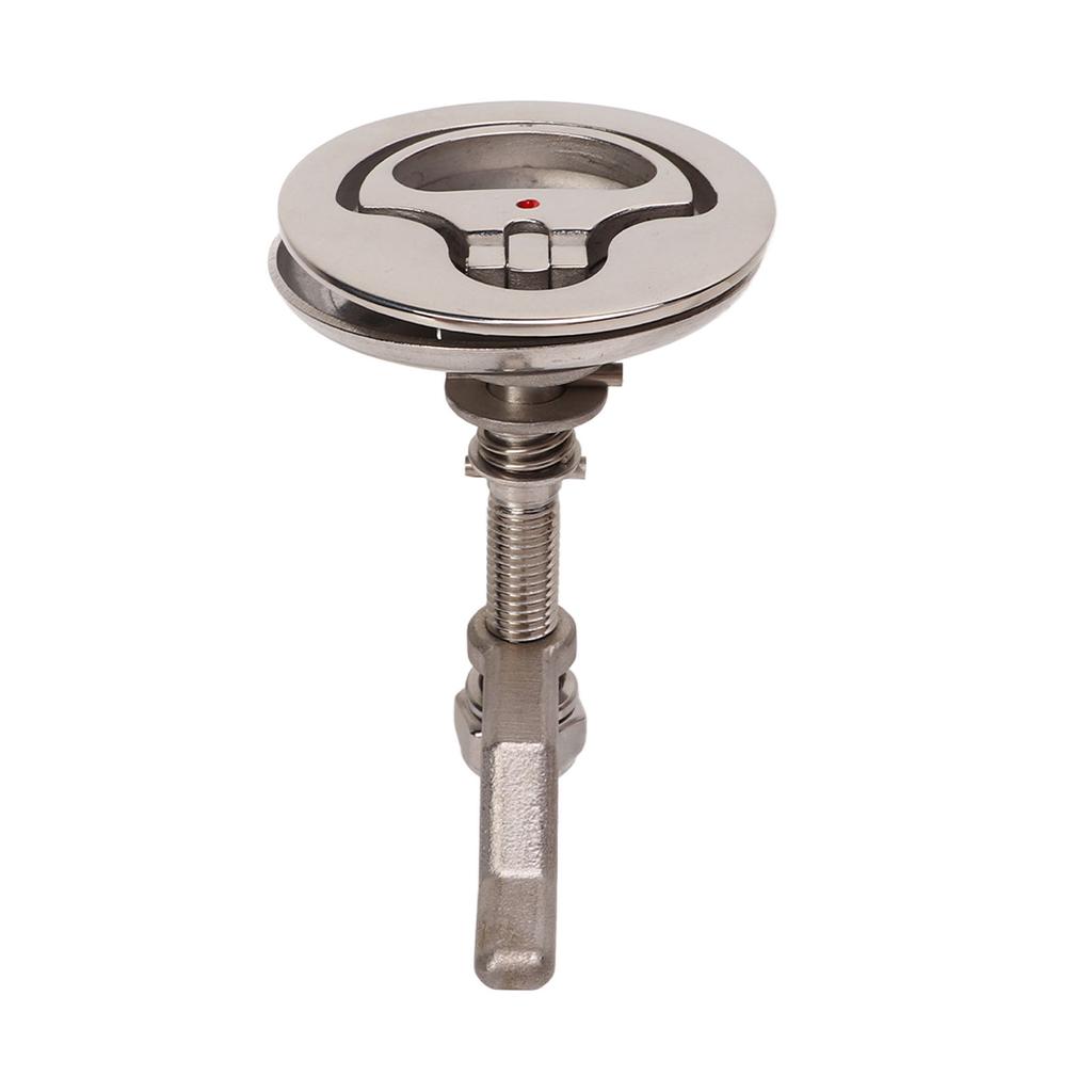 Boat Cam Latch 316 Stainless Steel Polished Adjustable Hatch Latch With Back Plate for Marine Ship