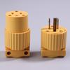 Yellow America L5-15R L5-15P L6-15R 6-15P Type B 15A US Industry Power Socket Plug Male Female 3 Pole Locked Wiring Connector