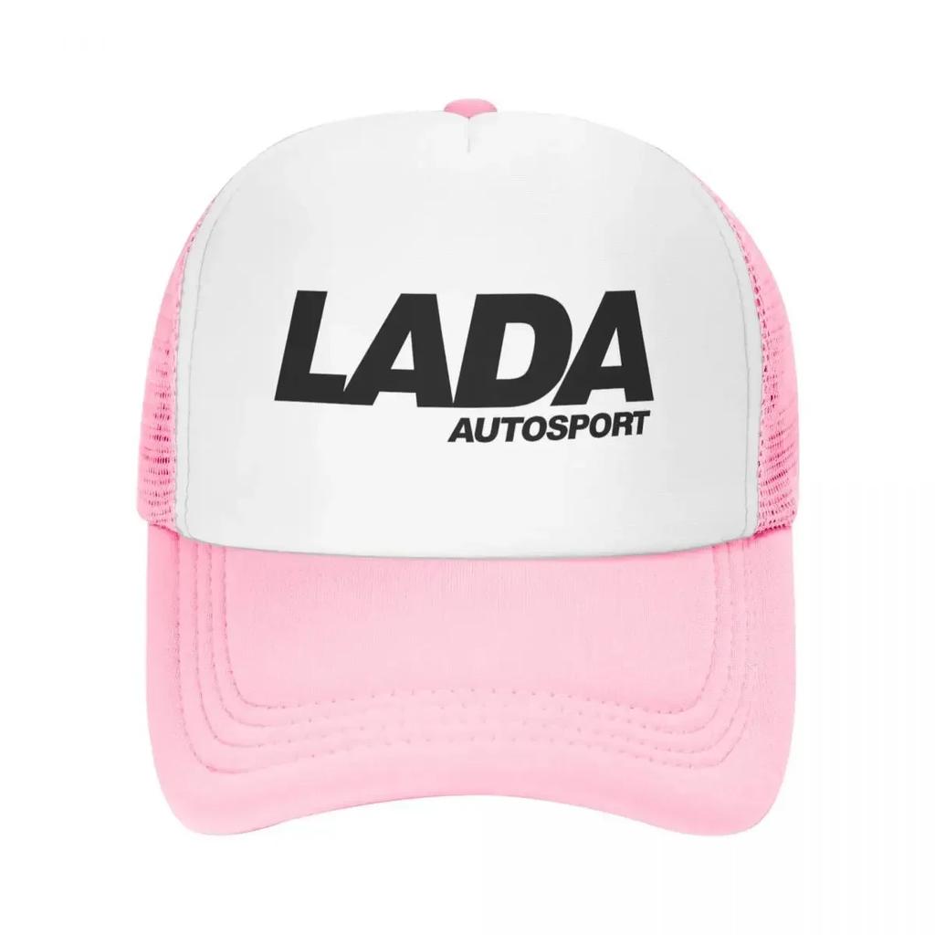 Lada Autosport Logo (black) Cap Fashion Mesh Baseball Caps Adjustable Hat Hip Hop Summer Unisex Baseball Hats Polychromatic
