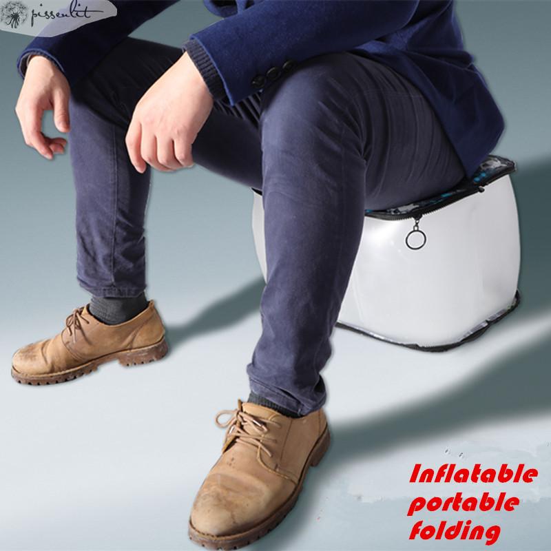 

Самостоятельный тур Кемпинг Портативный складной надувной табурет Сиденье для дальних путешествий Табурет для дивана в общежитии Табурет с увеличенным сиденьем коричневый