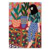 Tropical Colorful Girl Car Flower Koala Leopard Wall Art Malba na plátně Plakáty a obrazy Nástěnné obrazy pro dekoraci obývacího pokoje Bez rámu
