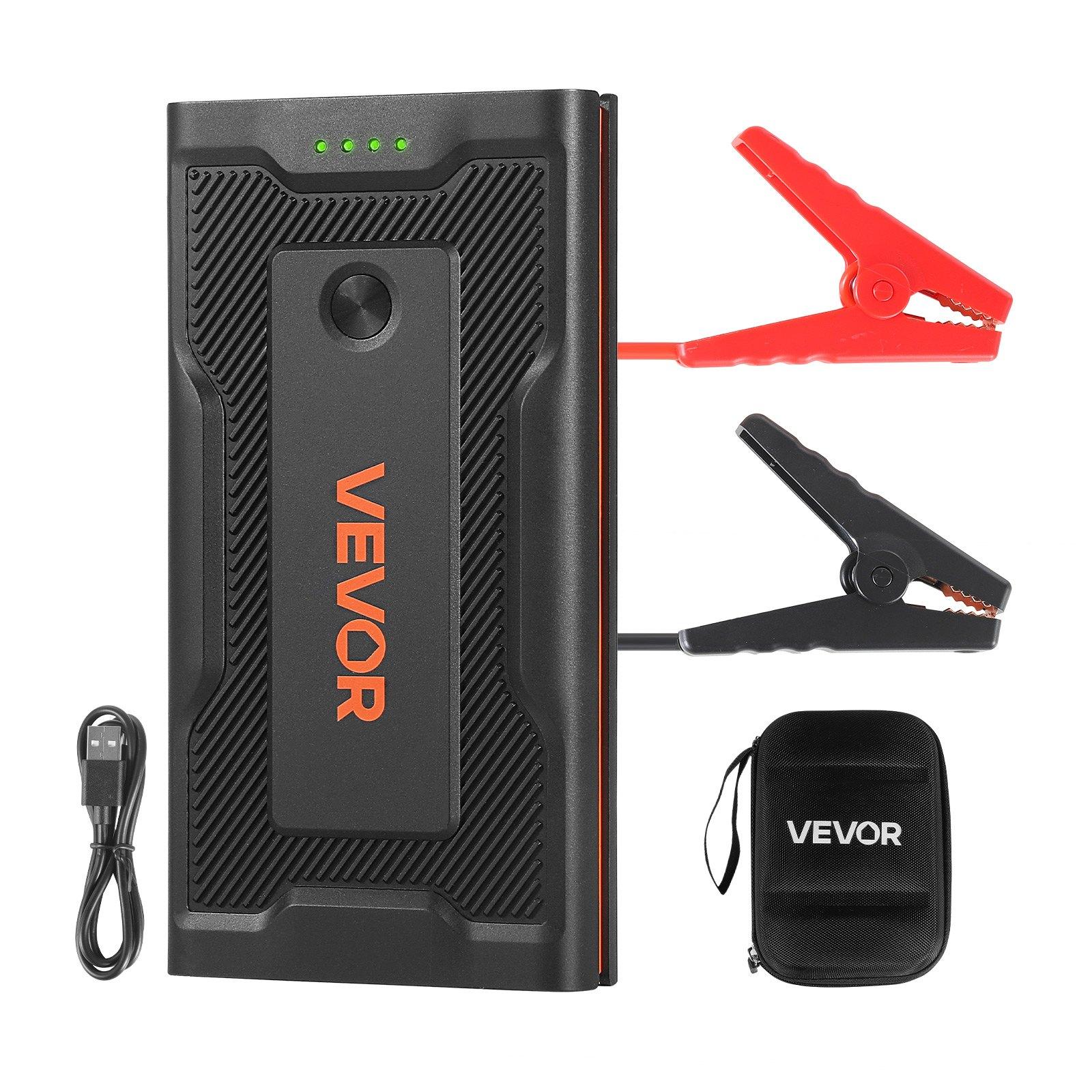 VEVOR Jump Starter, 1000A Peak, Car