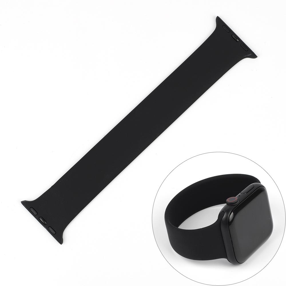 Silicone Loop Watchband 42mm 38mm 40mm 44mm Belt Bracelet Sport Wristband Replacement Watch Strap for Watches SE 6 5 4 3 2 1