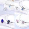 Copper Colors Animal Series Heart Beads Diy Jewelry Bear Cat Dog Beads Fit Original Bracelet Diy Fine Jewelry Gift For Women