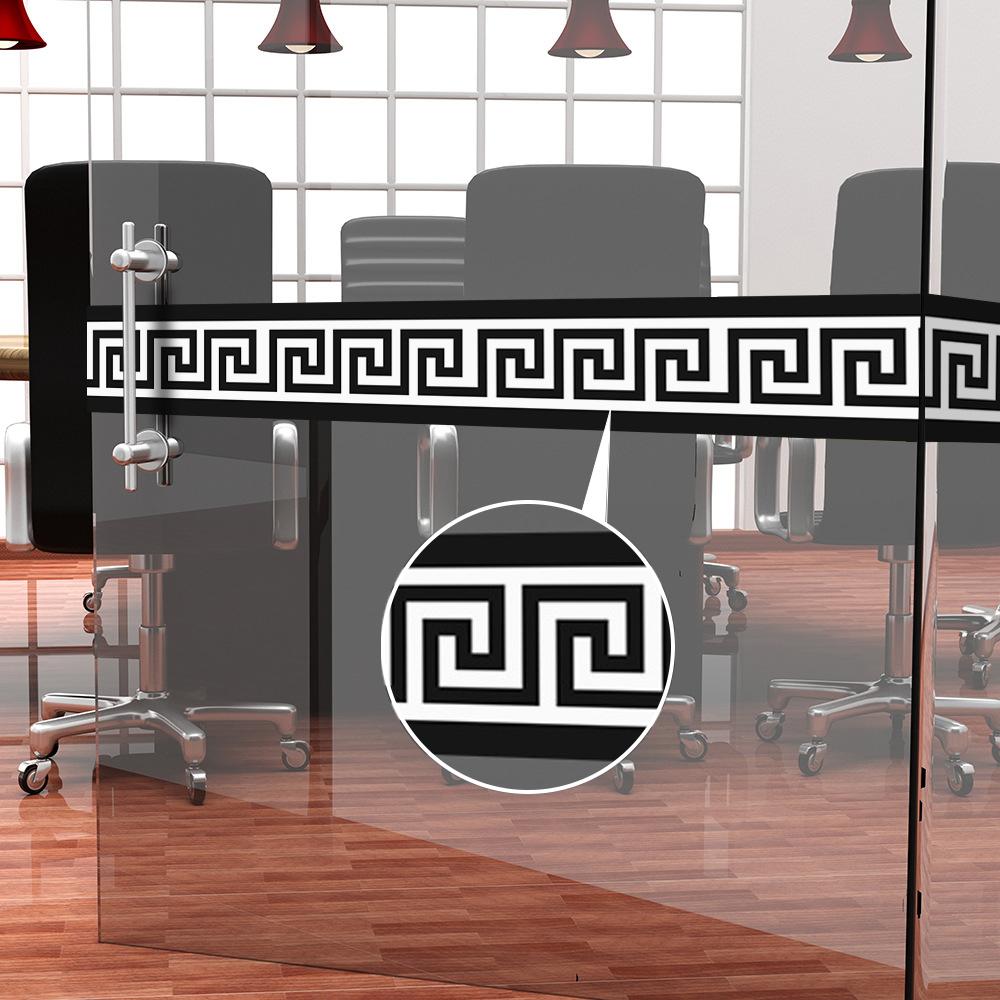 10x200cm Mosaic Tile Wall Sticker Self Adhesive Border Sticker Bathroom Kitchen Waistline Skirting Board Sticker Home Decoration