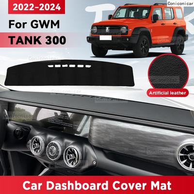Great Wall WEY TANK 300 2023 2024 Autó Műszerfal Borító Szőnyeg Napellenző Párna Fényvédő Szőnyeg Műszerfal Szőnyeg Védő