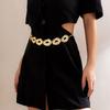 Fashionable Irregular Circle Waist Chain Necklace With Adjustable Metal Chain For Women Grunge And Steampunk Style