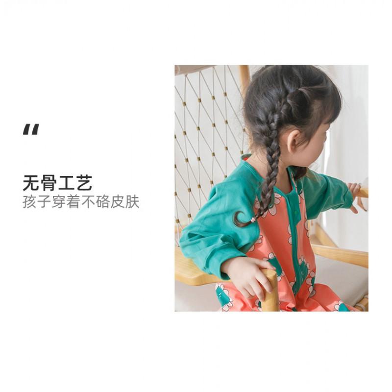 HUXIBEI 24 Years Air Conditioner Room Anti Kick Blanket Sleepwear Kids Split Leg Sleep Bag
