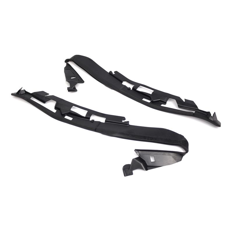 Car Front Upper Headlight Cover Strips Trims Sealing Gasket For BMW 5 Series F10 F11 F18 M5 2009-2013 63117240367 63117240368