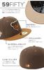 New Era 59FIFTY Side Patch MLB ONSPOTZ Special Edition CHC Walnut Size 7 5950 CHICUBCO WALNUT TOASTED PNT Two-Tone