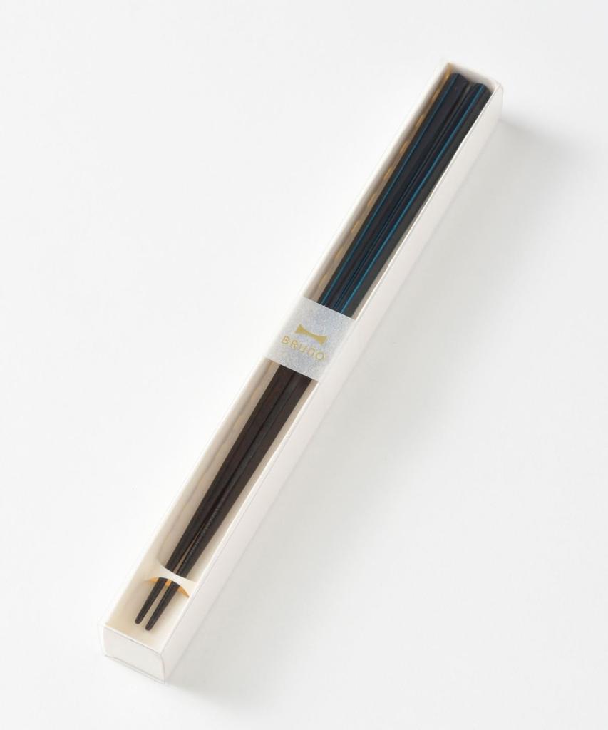 BRUNO BRUNO Color Pentagonal Chopsticks, Navy, No Size, 1830514