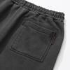 PSSHOPPER Pigment One-Pleat Wide Pants [Dark Gray]