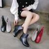 Women'S Rain Boot 2022 Spring Autumn Solid Color Women Waterproof Shoes Ankle Boots Ladies Non-Slip Boots Women Rain Boot Shoesf