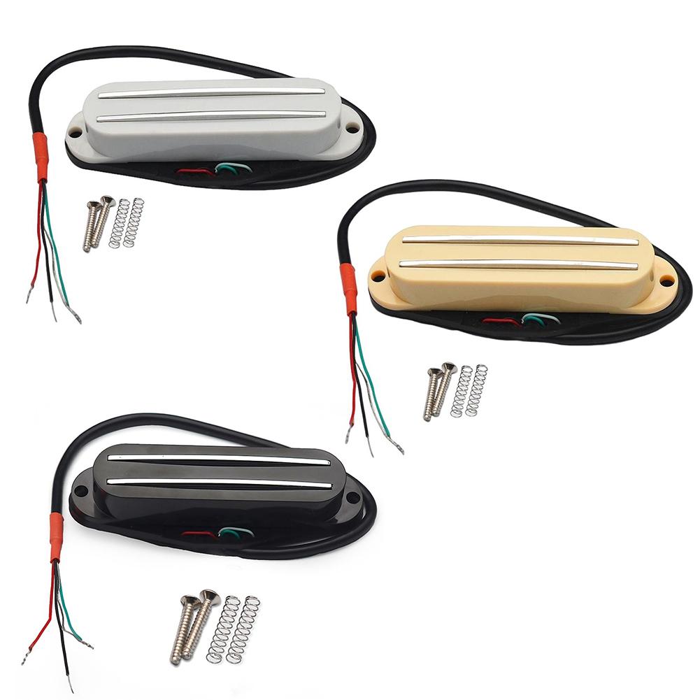 Dual Blade Guitar Pickup High Sensitivity Low Noise Single-Coil-Sized Humbucker Pickup For 6 String ST/SQ Electric Guitar Part
