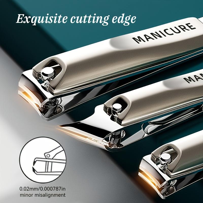 1/5pcs Professional Manicure and Pedicure Kit Includes Nail Clipper Nail File and Ear Pick Portable Storage Case Tool