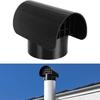 Compatible with Schedule 30 and 40 Radon Vent Cap Radon Vent PVC Vent Cap  Flue System