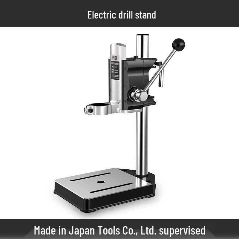 Universal Miniature Hand Drill Press Stand for Small Pistol Drills - Multi-functional Household Tool