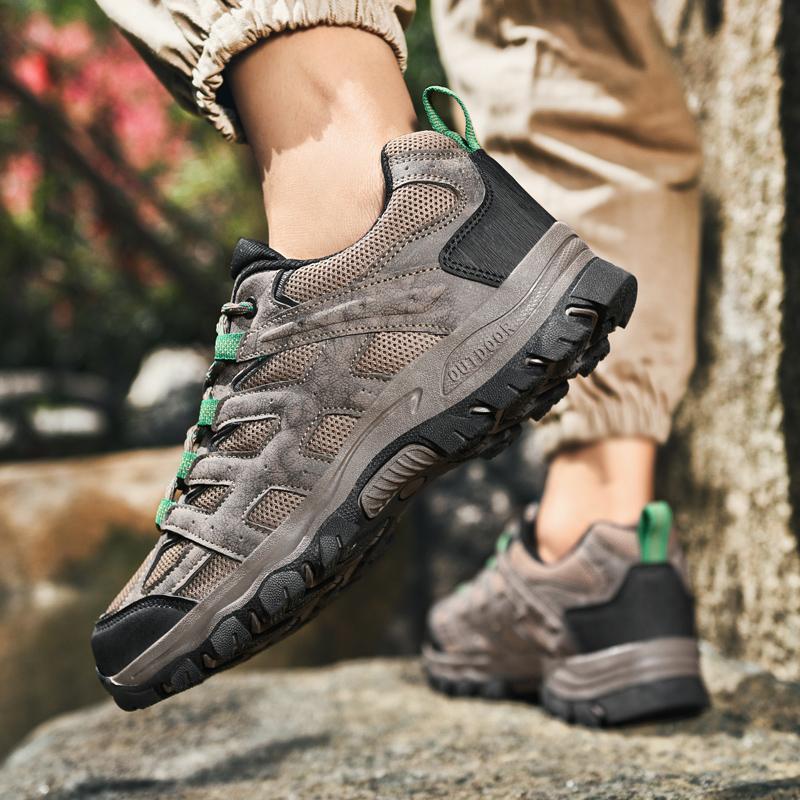 39-47 grandes chaussures d'extérieur basses antidérapantes et résistantes à l'usure chaussures d'alpinisme en maille chaussures de randonnée chaussures pour hommes