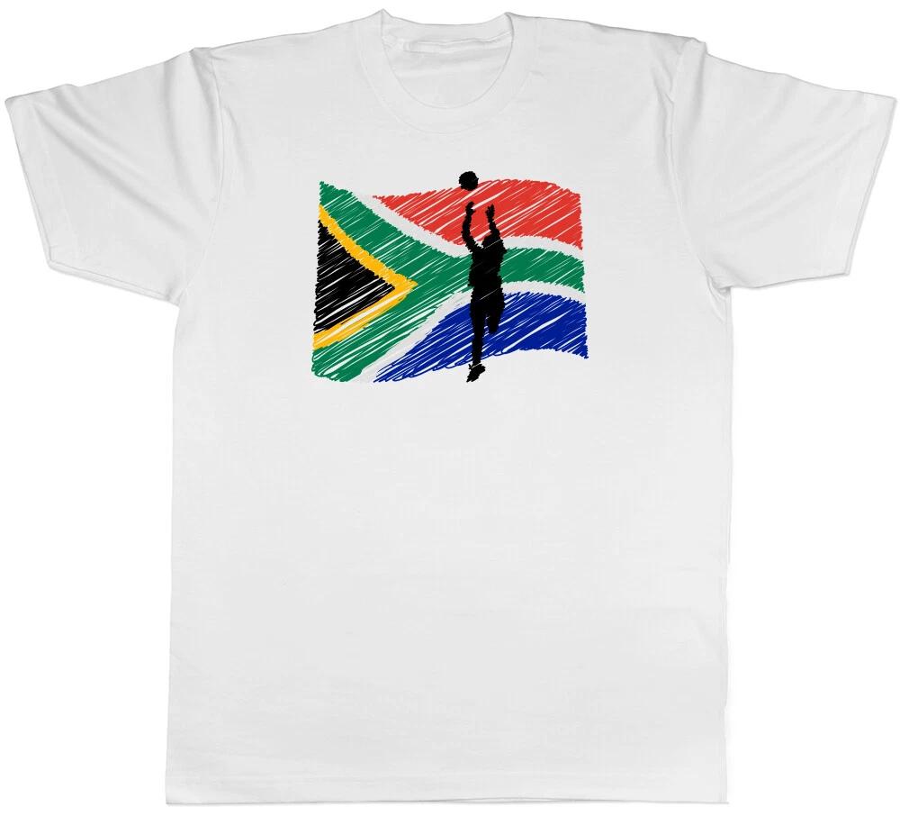 South Africa Netball Mens T-Shirt L