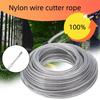 Nylon and Steel Wire Grass Trimmer Line 5m/10m/15m*2.4mm/2.7mm/3mm Trimmer Rope  Garden Maintenance