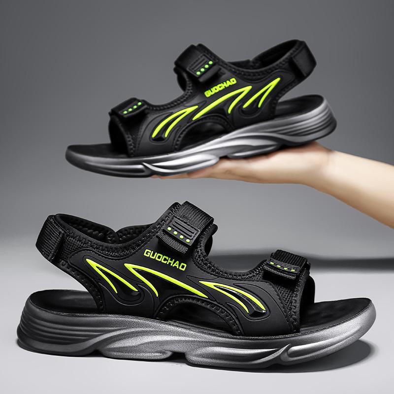 Summer sandals men's 2025 new youth leisure older children junior high school students lightweight non-slip boys beach men's shoes