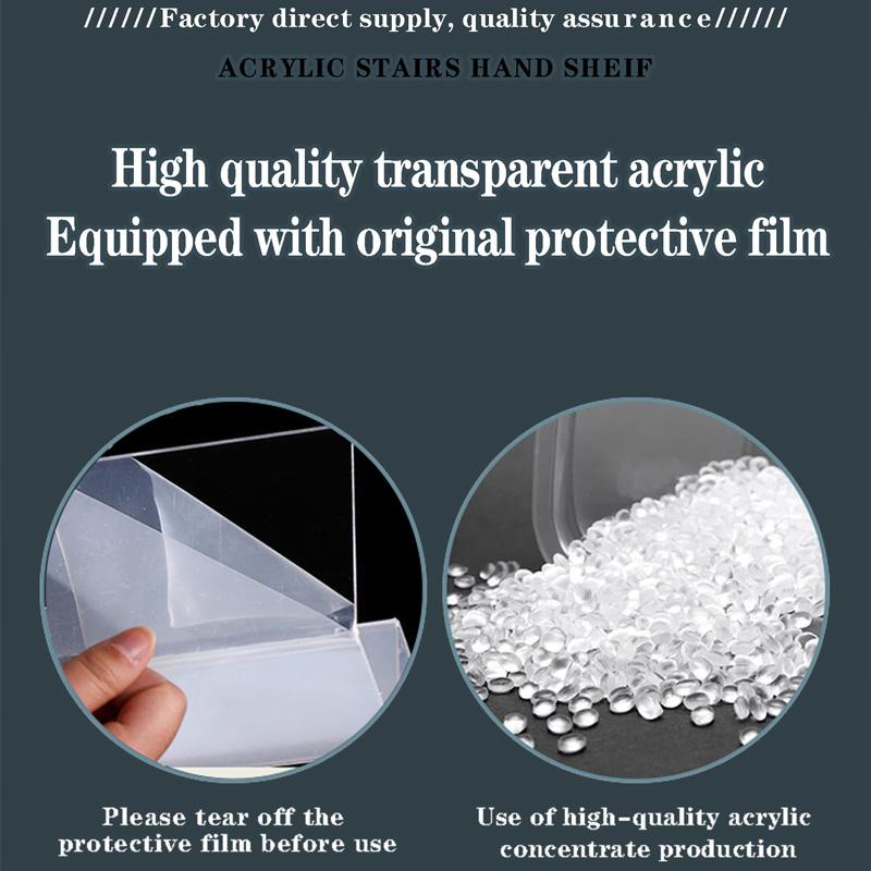 1-3 Tier Acrylic Display Stand Durable Display Rack For Cupcake Perfume Doll Transparent Trapezoidal Blind Box Storage Shelf