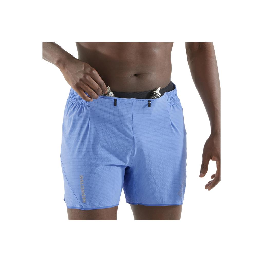 SALOMON Sense Aero 5 Fashion Versatile Comfortable Soft Casual Shorts Men Shorts Ultramarine C24709