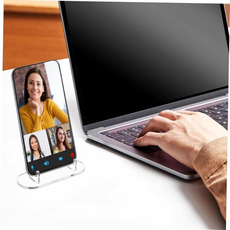 5/1Pc Transparent Display Stand Acrylic Badge Pins Storage Holder Multi-purpose Display Stand Desktop Medal Photo Card Display