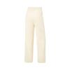 Li-Ning Simple Versatile Solid Color Mid Waist Casual Straight Leg Knitted Sports Pants Women bottoms AKLV970-5