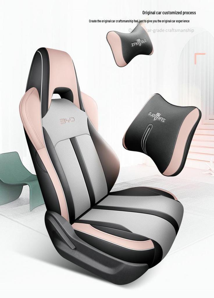 BYD Seagull Car Seat Cover - Full Coverage, Leather, All-Season, Vitality Flying Free Edition